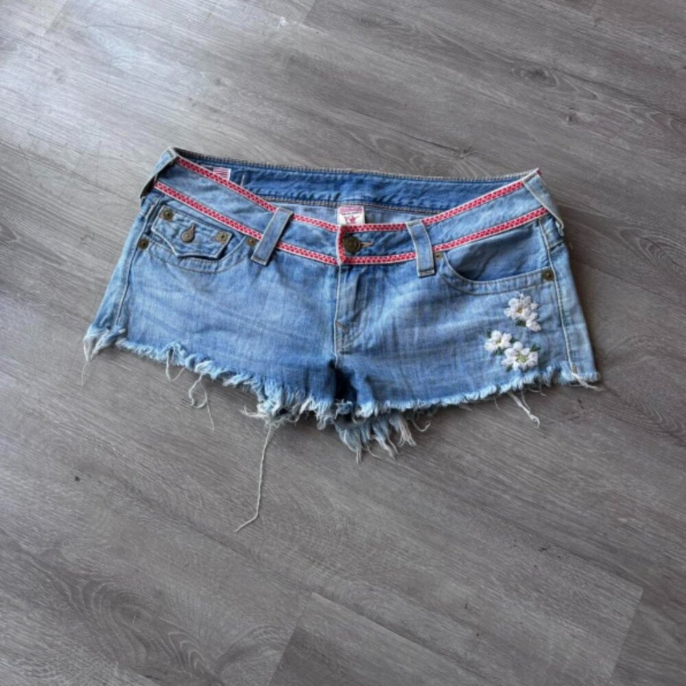 Women's Blue and Navy Skirt